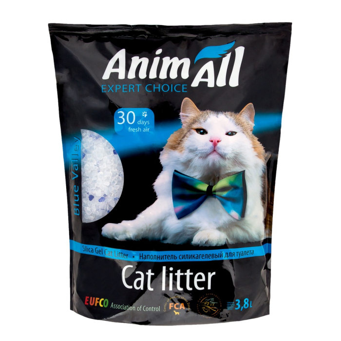 AnimAll Кристали аквамарину наповнювач силікагелевий