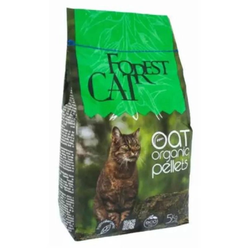 Forest Cat вівсяний наповнювач гіпоалергенний поглинаючий