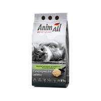 AnimAll комкуючий деревний наповнювач для котів