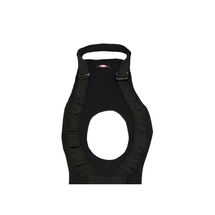 Підтримуюча шлейка Trixie чорна для собак M 55-65см