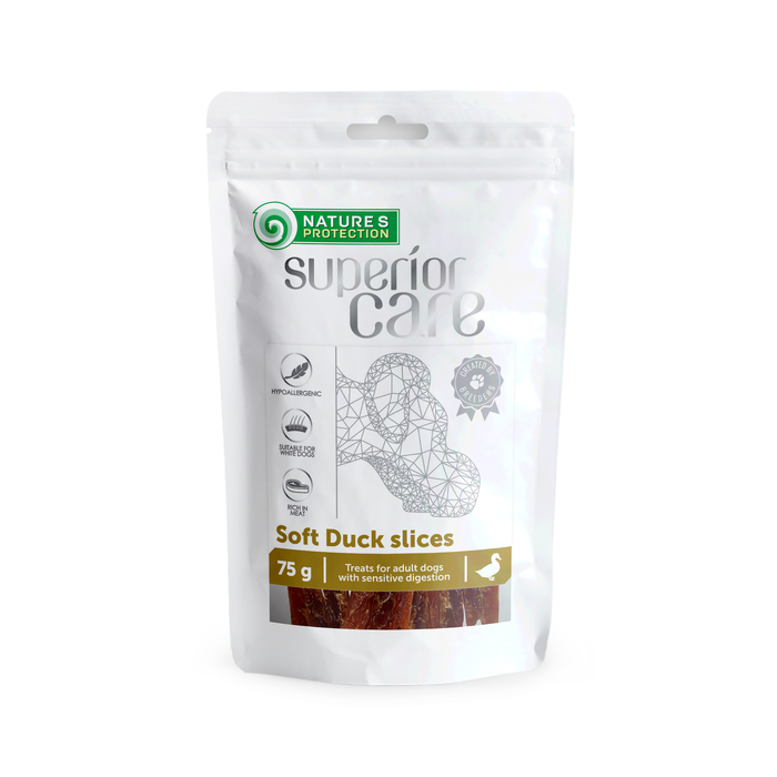 Nature's Protection DOG SC Snacks Duck Slices ласощі для собак смужки з качки