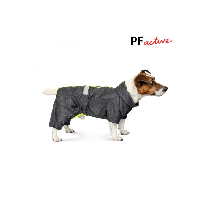 Дощовик Pet Fashion Rain сірий для собак розмір 2XL