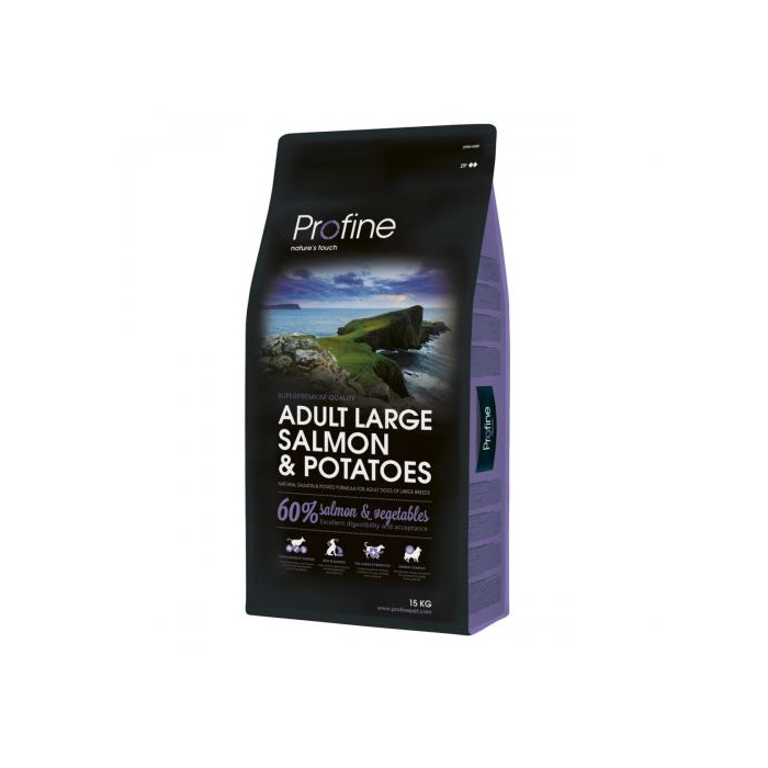 Profine DOG Adult Large Breed Salmon для дорослих собак великих порід з лососем та картоплею