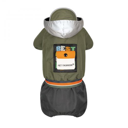 Дощовик Pet Fashion «Jimi» для собак, розмір XS, зелений