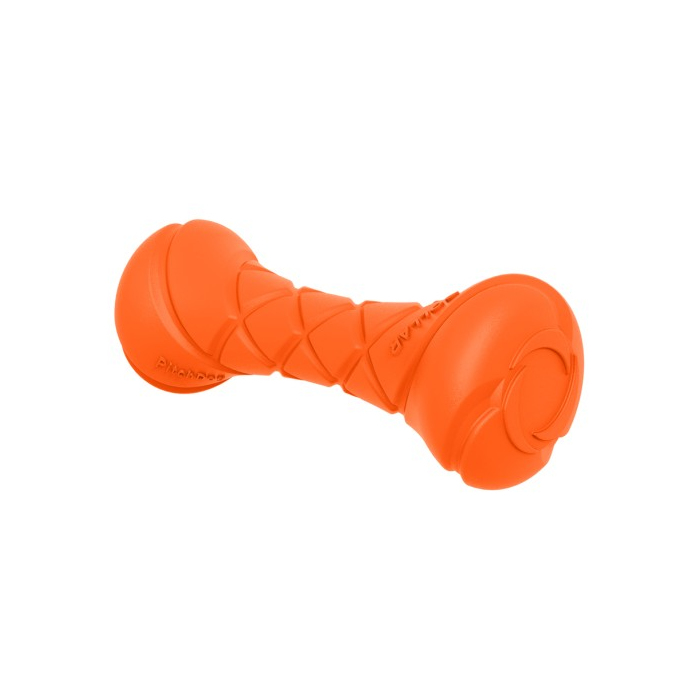 Ігрова гантель для апортировки PitchDog, довжина 19 см, діаметр 7 см помаранчевий 62394 Collar