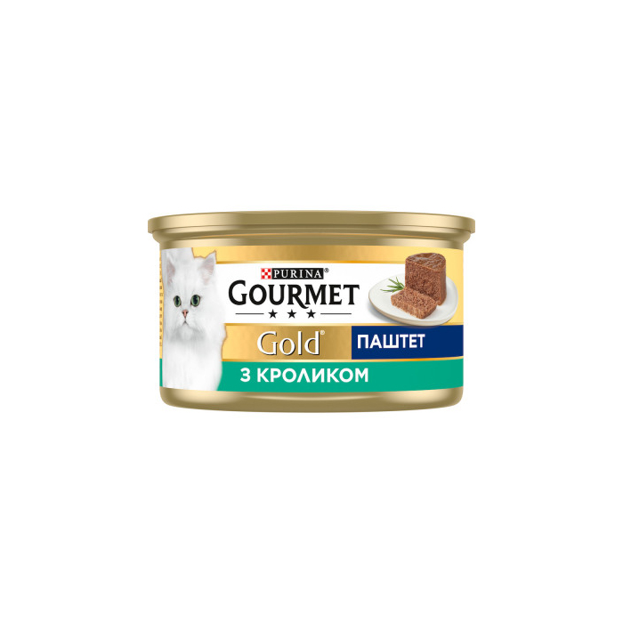 Gourmet Gold Pate Rabbit консерва для котів паштет з кроликом