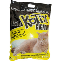 Kotix наповнювач селікогелевий без запаху 5л (2,2кг)
