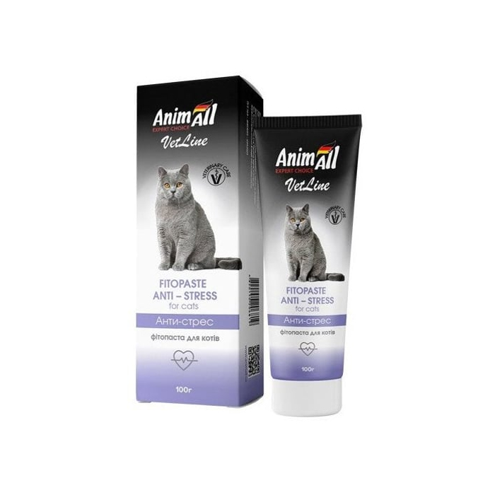 AnimAll Vet Line Antistress фітопаста для котів