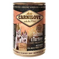 Вологий Корм Carnilove Puppy k 400 g з лососем та індичкою для цуценят
