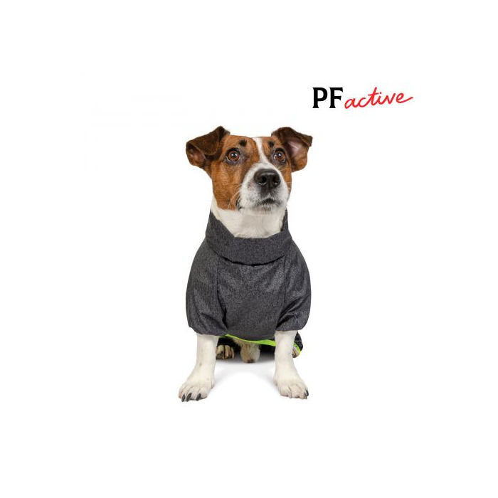 Дощовик Pet Fashion Rain сірий для собак розмір 2XL