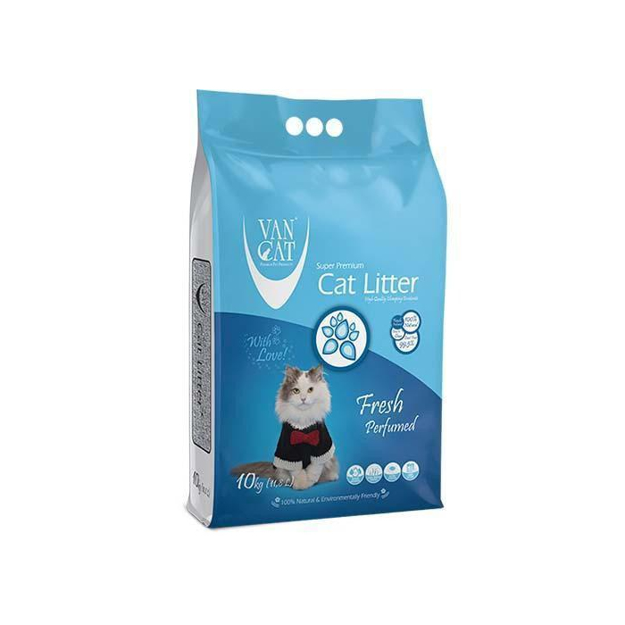 Van Cat Fresh наповнювач бенонітовий для котячого туалету 10кг (12л)