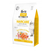 Сухий корм Brit Care Cat GF Haircare Healthy & Shiny Coat 7kg