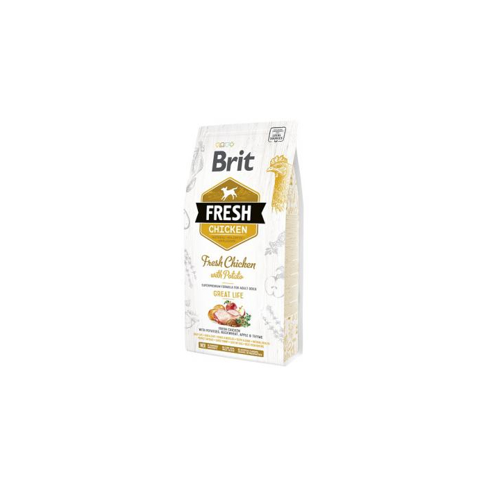 Сухий Корм Brit Fresh Chicken/Potato Adult
