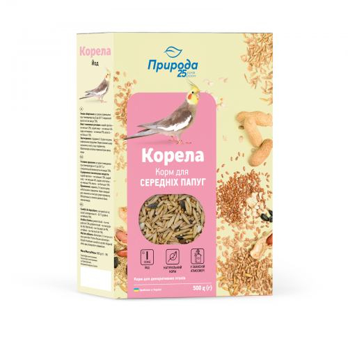 Природа Корела Йод корм для середніх папуг