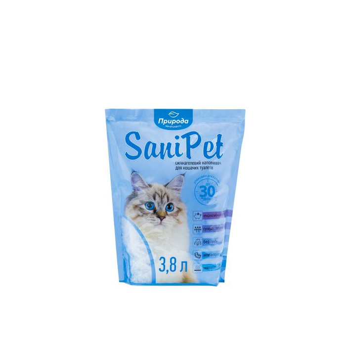 SANI PET наповнювач силікогелевий 3,8 л