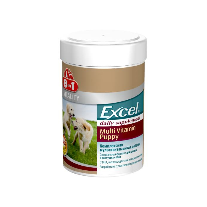 Вітаміни Excel Multi Vit-Puppy 100таб/ 185ml