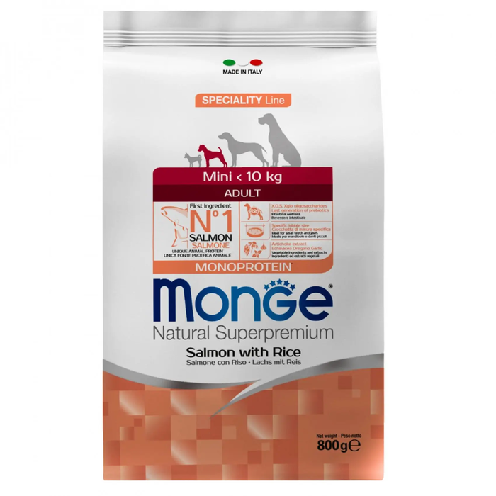 Monge Dog Mini Adult with salmon