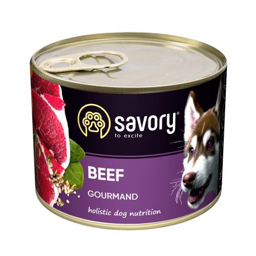 Savory Dog Gourmand яловичина