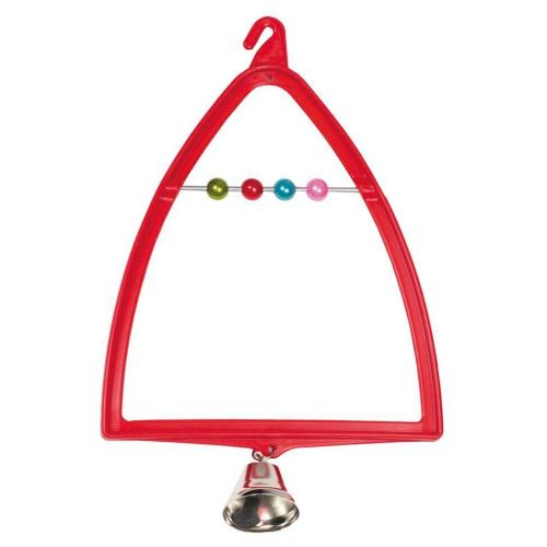 Іграшка Природа для папуг Гойдалка з дзвіночком 12 х 19 см PR240256