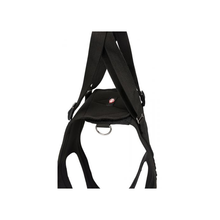 Підтримуюча шлейка Trixie чорна для собак M 55-65см