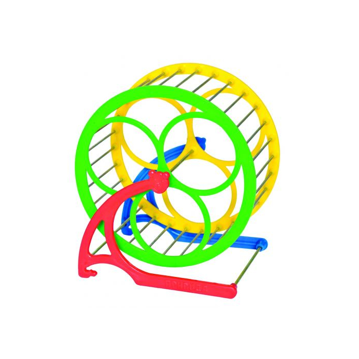 Колесо Природа для хом'яків, d:14 см(метал/пластик) PR740817