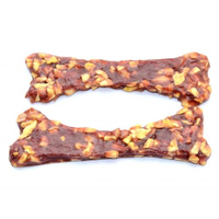 Ласощі Yalute Bone Shape of Duck and Apple для собак качка та яблуко 100г