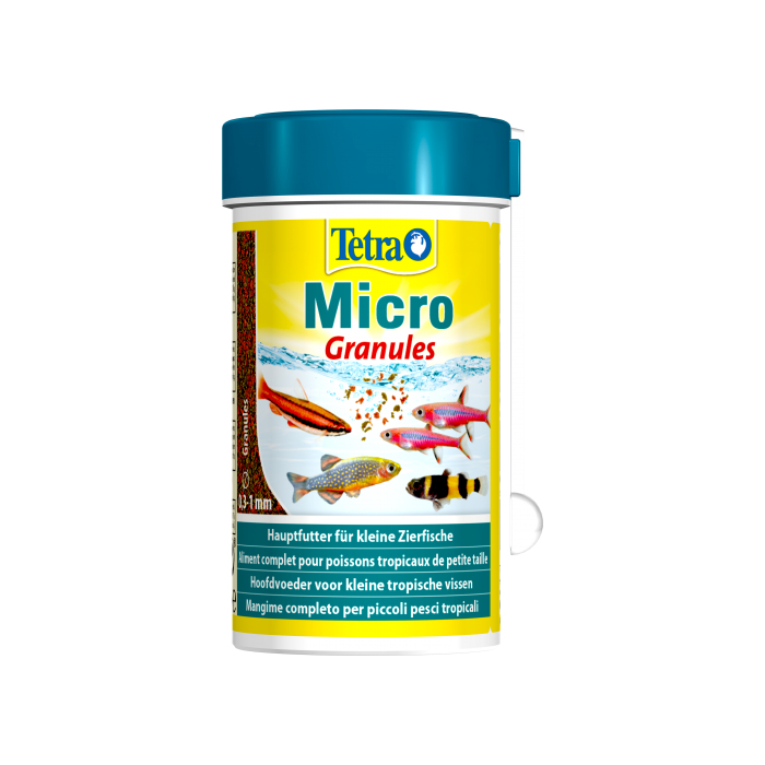 Tetra Micro Granules  (гранули) корм для акваріумних дрібних рибок