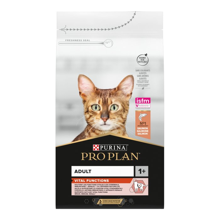 ProPlan Adult 1+ Vital Functions Salmon для дорослих котів з лососем 400г