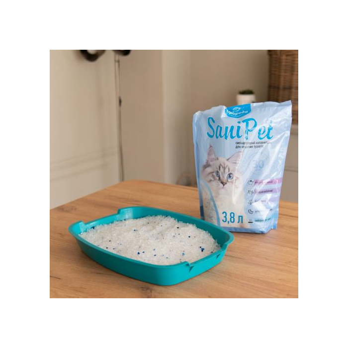 SANI PET наповнювач силікогелевий 3,8 л