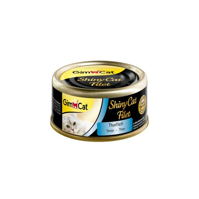 Вологий Корм Shiny Cat Filet k 70g тунець