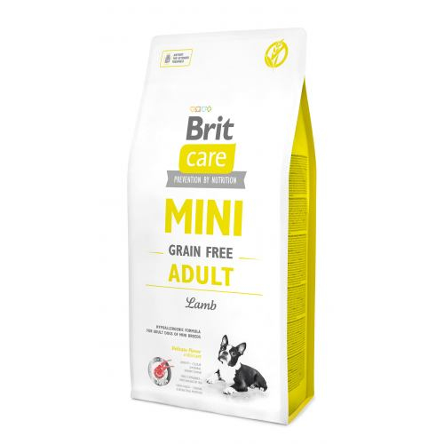 Сухий корм Brit Care GF Mini Adult для дорослих собак мініатюрних порід з ягням