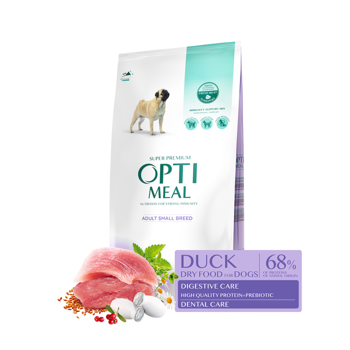 Optimeal Adult Dogs Small Duck