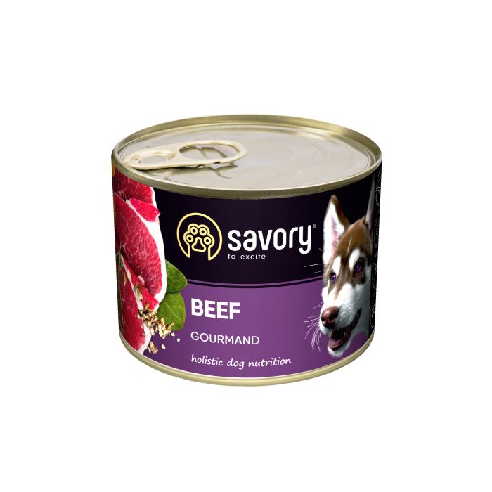 Savory Dog Gourmand яловичина