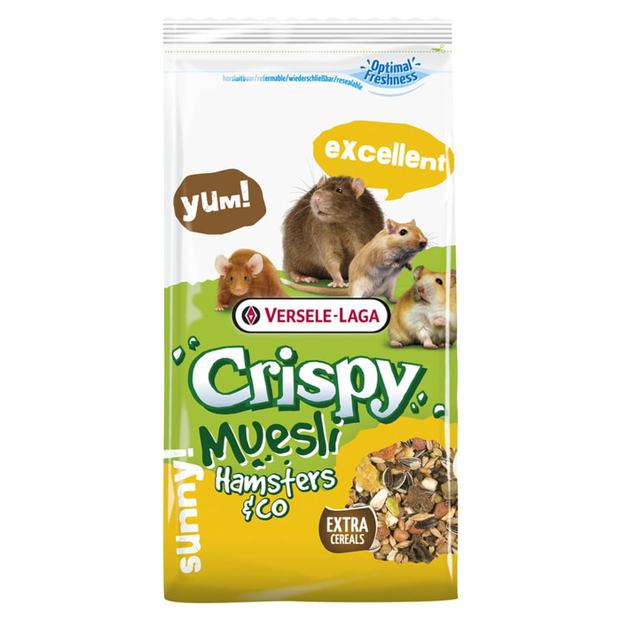 VL Crispy Muesli ХОМЯК (Hamster&Cо) зернова суміш для хомяків,щурів, мишей,піщанок, 1кг Versele-Laga