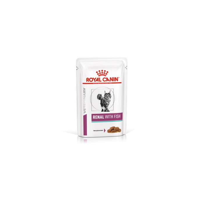 Royal Canin Renal Feline Tuna Pouches вологий корм з тунцем для котів при хворобах нирок, пауч 85г 40670019 Royal Canin