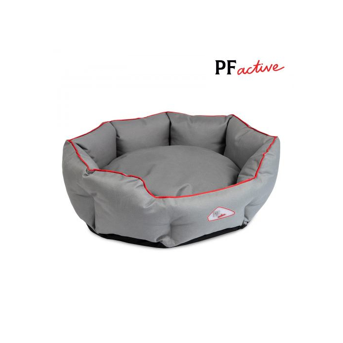 Лежак Pet Fashion Bosphorus сірий для собак 60x53x18см