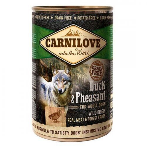 Вологий Корм Carnilove Dog k 400 g з качкою та фазаном