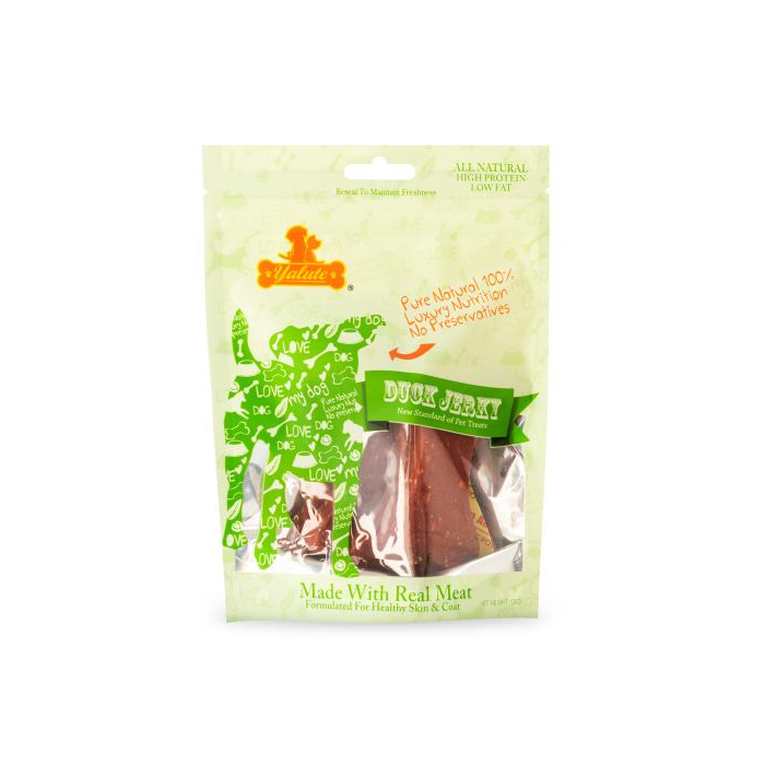 Ласощі Yalute Bone Shape of Duck and Apple для собак качка та яблуко 100г