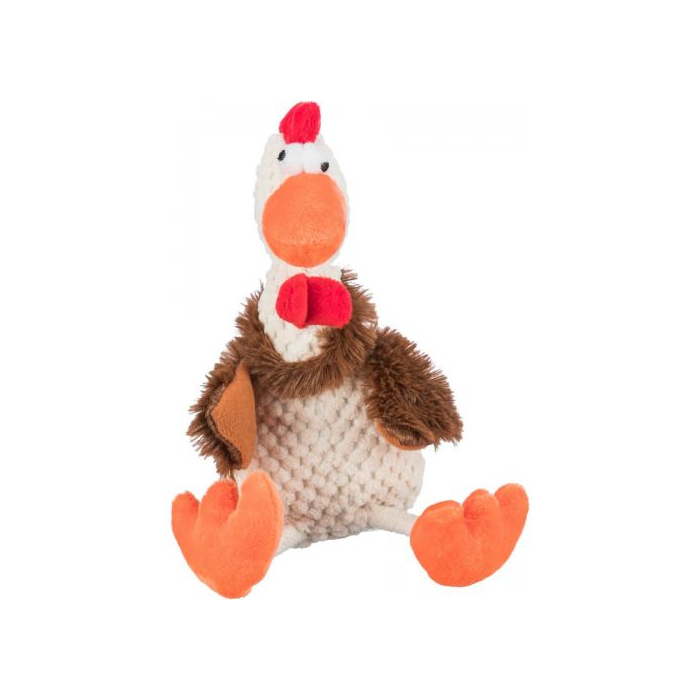 Іграшка Trixie для собак півень плюшевий зі звуком