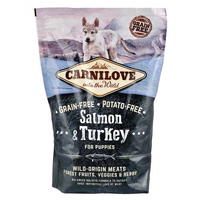 Сухий корм Carnilove DOG Salmon and Turkey для цуценят всіх порід, лосось та індичка, 1,5 кг