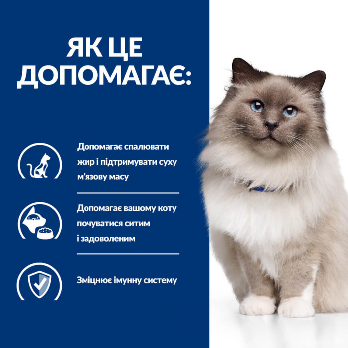 Hill's CAT PD R/D Weight Loss для котів із ожирінням, з куркою