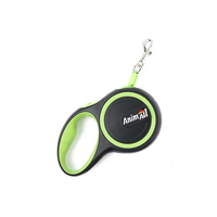 Анималл рулетка-поводок до 50кг/5метров L Салатово-черный (10/Х/Х) 63851