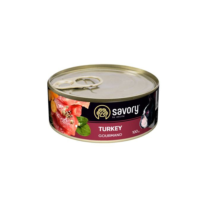 Savory DOG Can Adult Turkey
