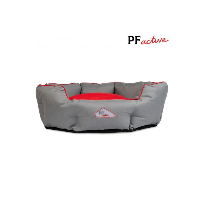 Лежак Pet Fashion Bosphorus сірий для собак 60x53x18см