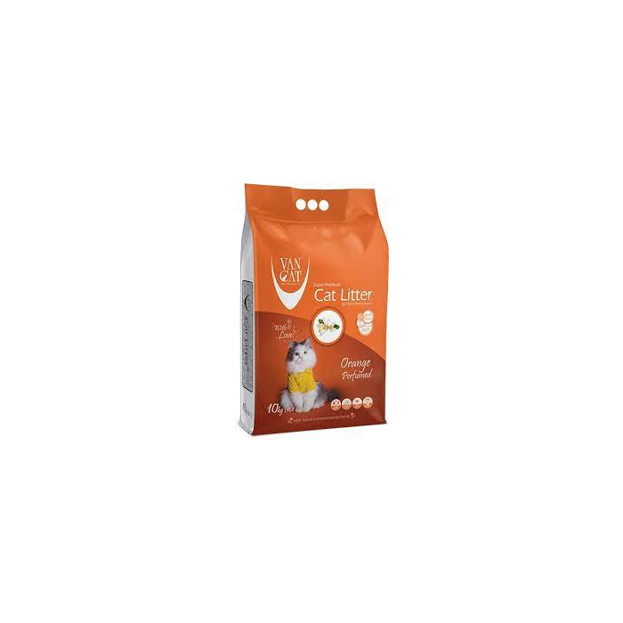 Van Cat Orange наповнювач бенонітовий для котячого туалету  (12л)