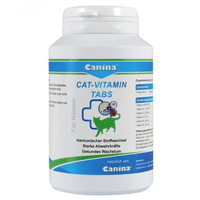 Вітаміни Canina Cat-Vitamin Tabs для котів вітамінний комплекс