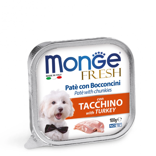 Monge Dog FRESH вологий корм для собак з індички 100г