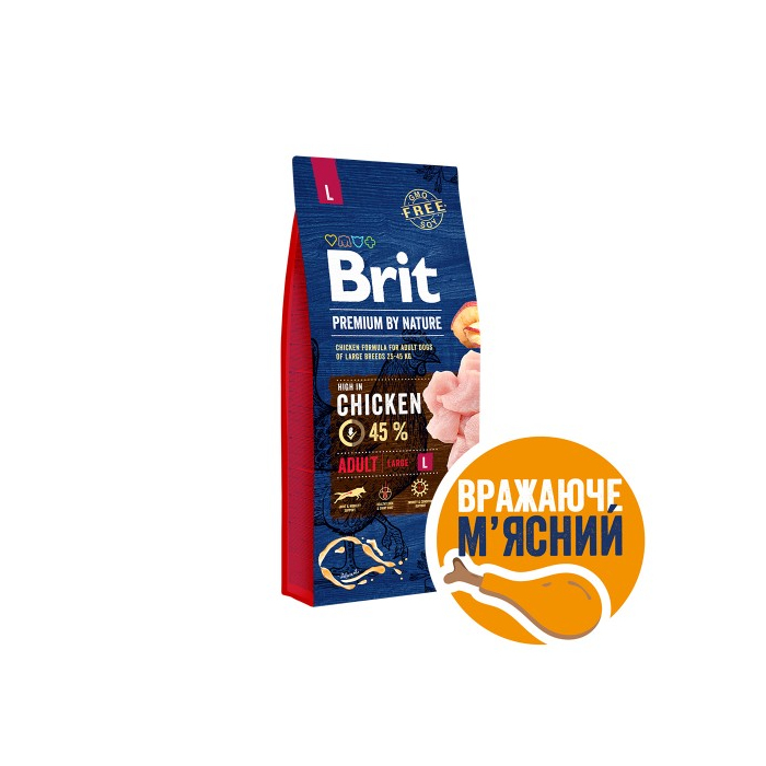 Brit Premium DOG Adult L 