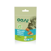 Oasy Snack Cat Biscotti хрусткі ласощі для котів з куркою  60гр 343204
