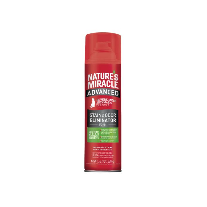 Засіб 8in1 NM Advanced Cat S&O Foam для котів, усунення плям та запахів, з посиленою формулою,